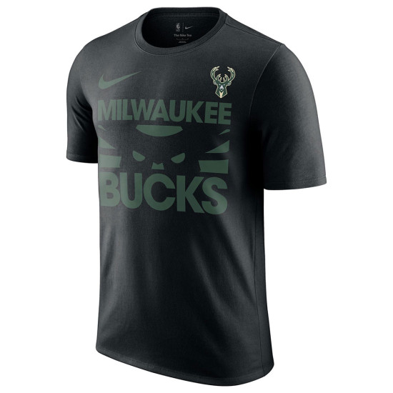 Nike Ανδρική κοντομάνικη μπλούζα Milwaukee Bucks Courtside Allegiance Tee